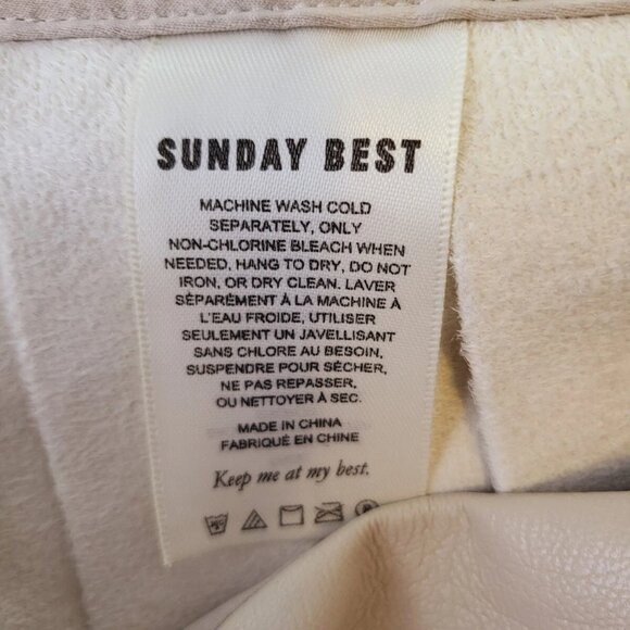 Artizia SUNDAY BEST Vegan Leather Skirt - Picture 6 of 6